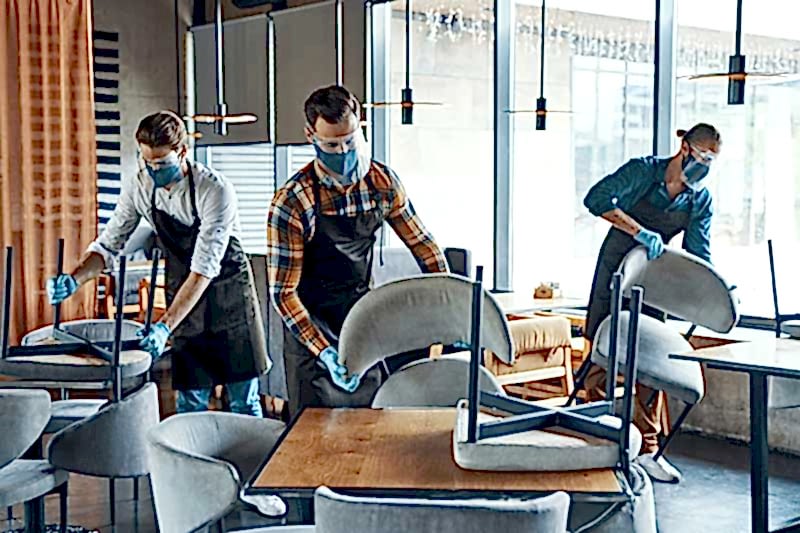 commercial cleaning - ideal maids